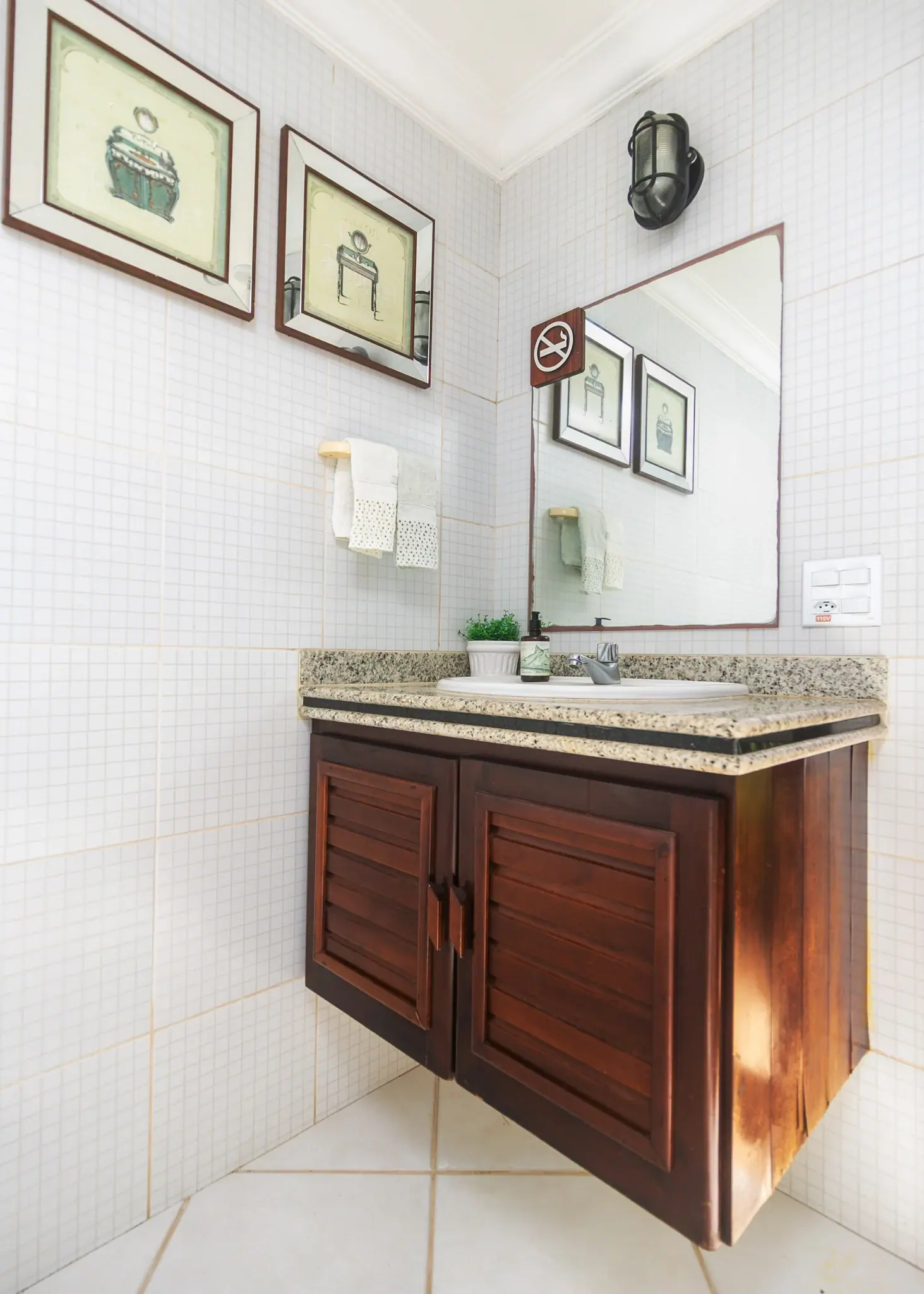Lavabo da área externa